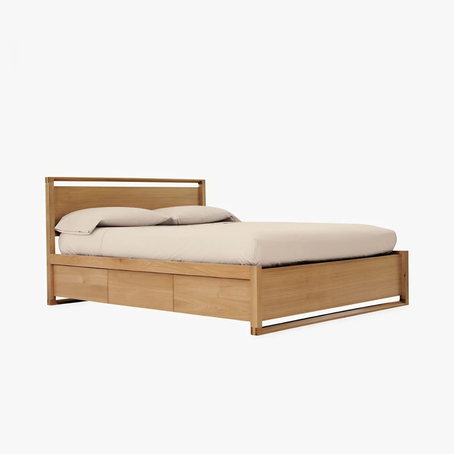 Giường Ngủ Gỗ Công Nghiệp MDF Phủ Melamin Cao Cấp - GN13