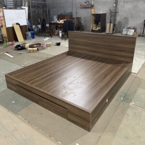 Giường Gỗ MDF 1m8x2m Phủ Melamin GN17 6 giuong ngu go cong nghiep mdf phu melamin mau oc cho gn1702 scaled