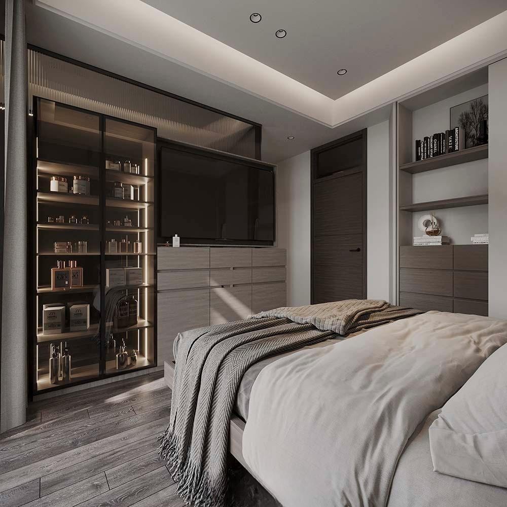 can ho phong ngu hien dai tai vinhomes west point06