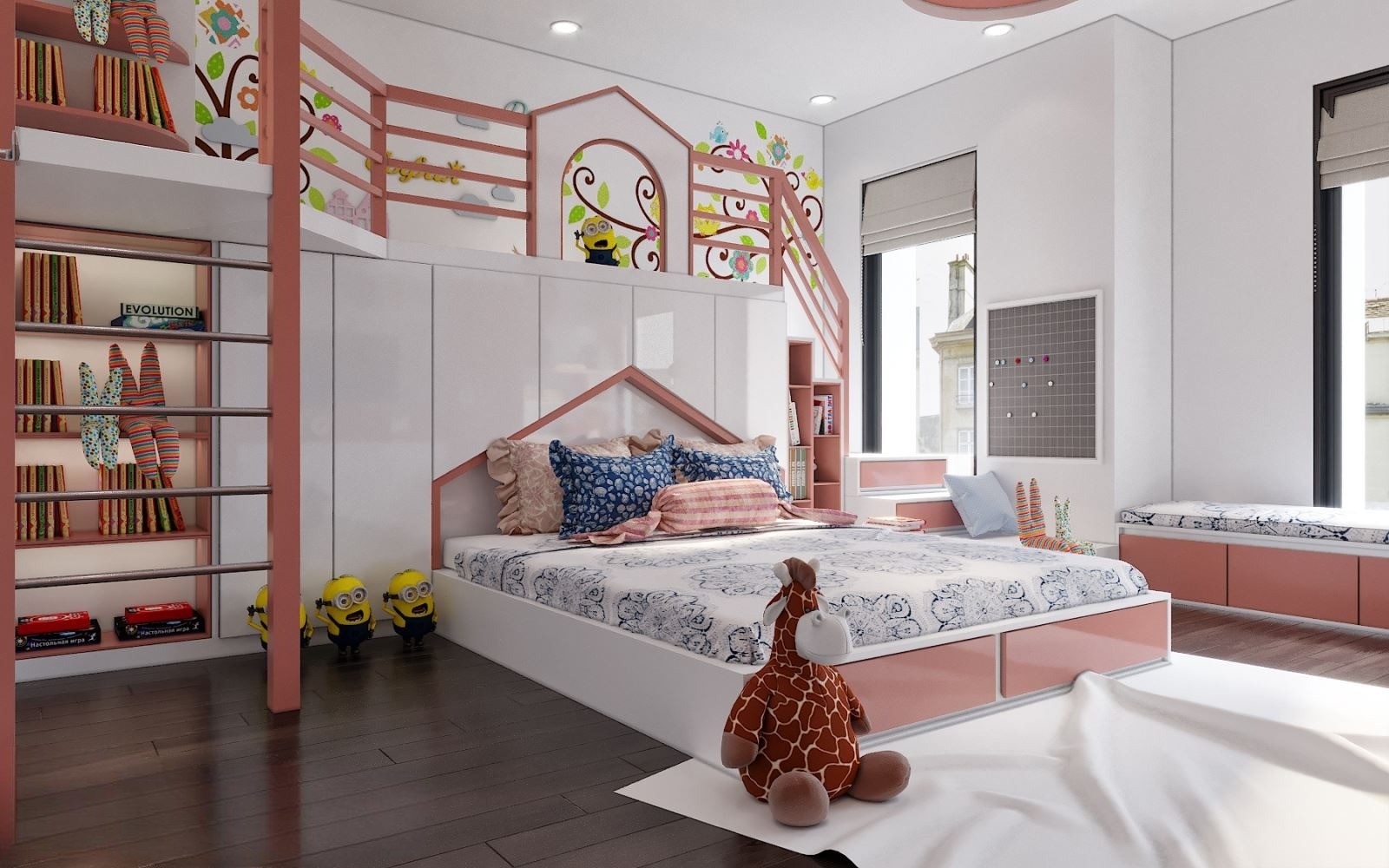 Nội thất phòng ngủ cho con tại chung cư Vinhomes Metropolis 3 noi that phong ngu cho con tai chung cu vinhomes metropolis02