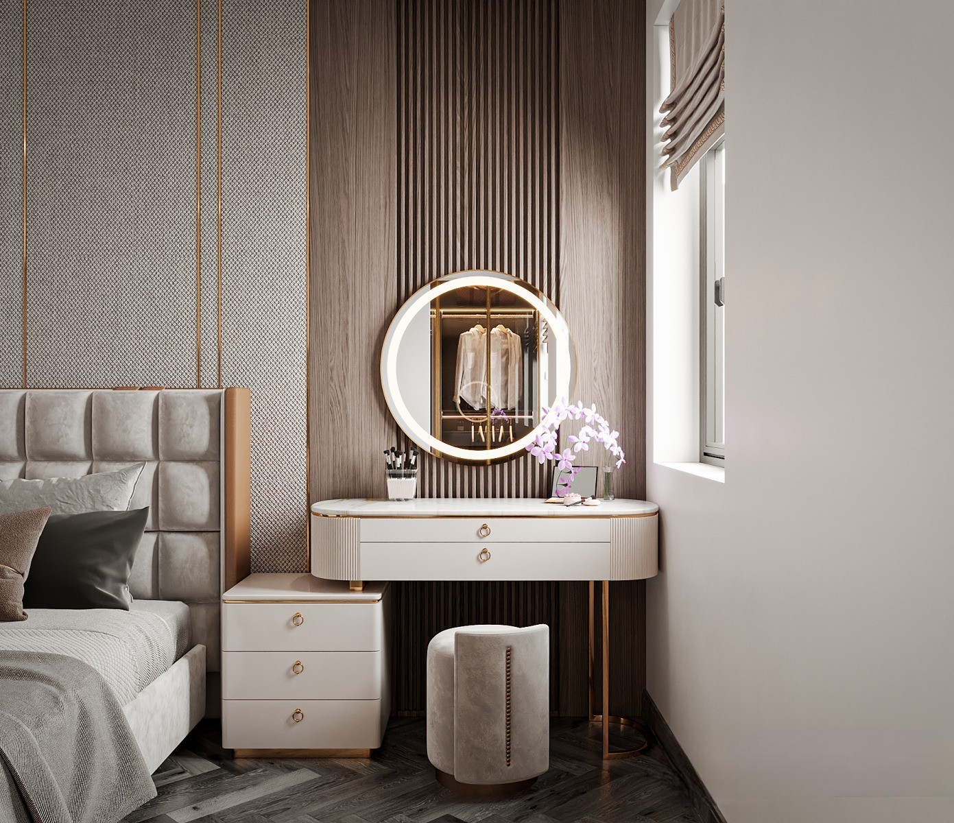 Nội thất phòng ngủ hiện đại sang trọng tại Noble Crystal Tây Hồ 9 noi that phong ngu hien dai sang trong tai noble crystal tay ho09