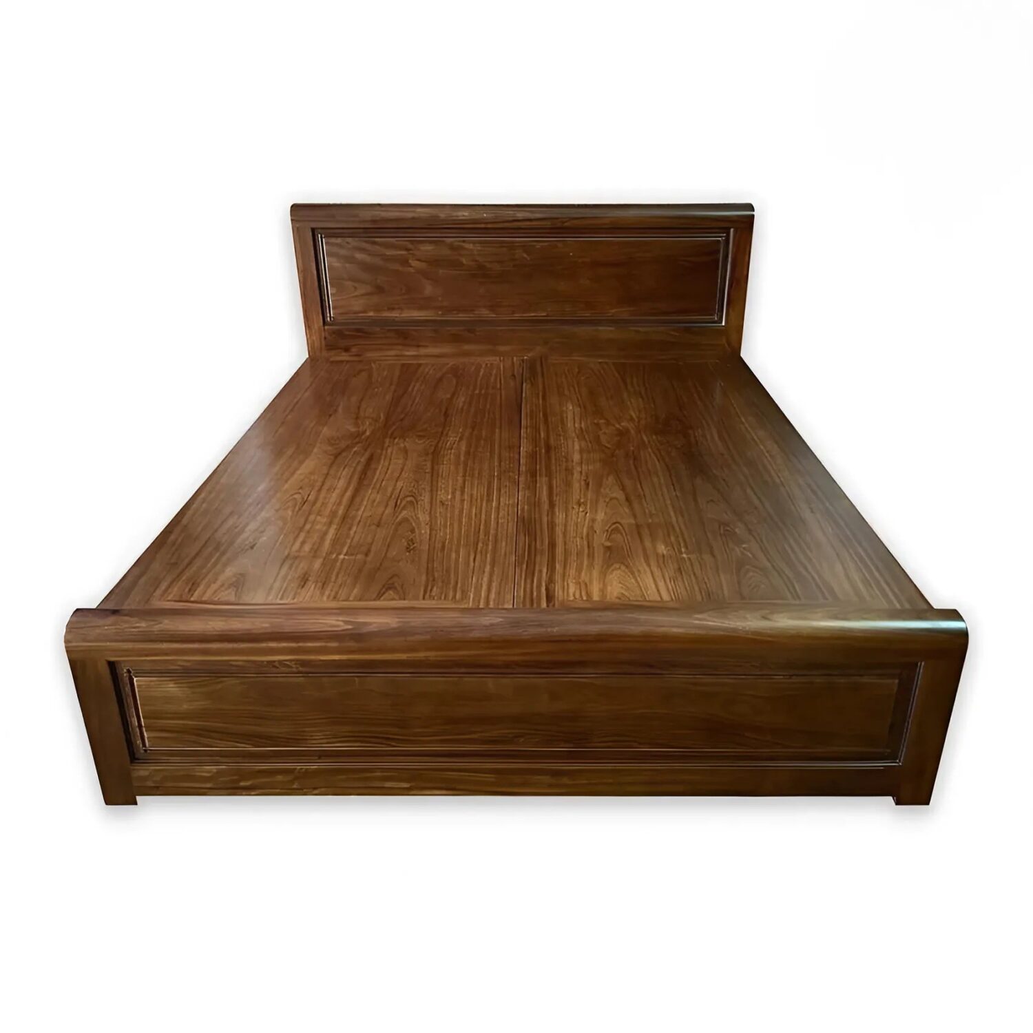 Giường Ngủ Gỗ Tự Nhiên Mặt Hương Xám 1m8x2m GN19