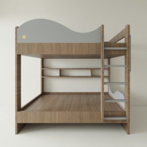 Giường tầng gỗ MDF đơn giản GTTD03