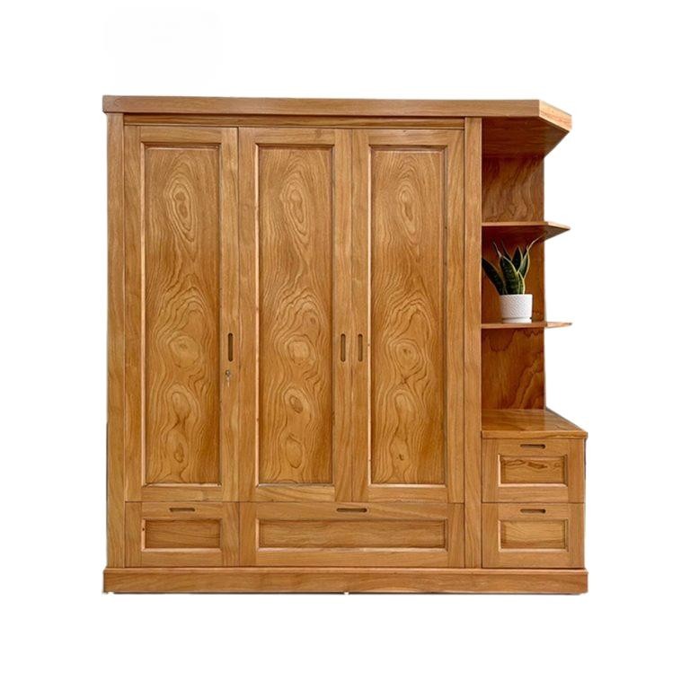 tu quan ao dep go tu nhien 4