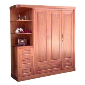 Tủ quần áo gỗ xoan đào 4 cánh 1m8 BN31