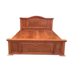 Giường Gỗ Tự Nhiên Mặt Hương Đá 1m8x2m GNTD30