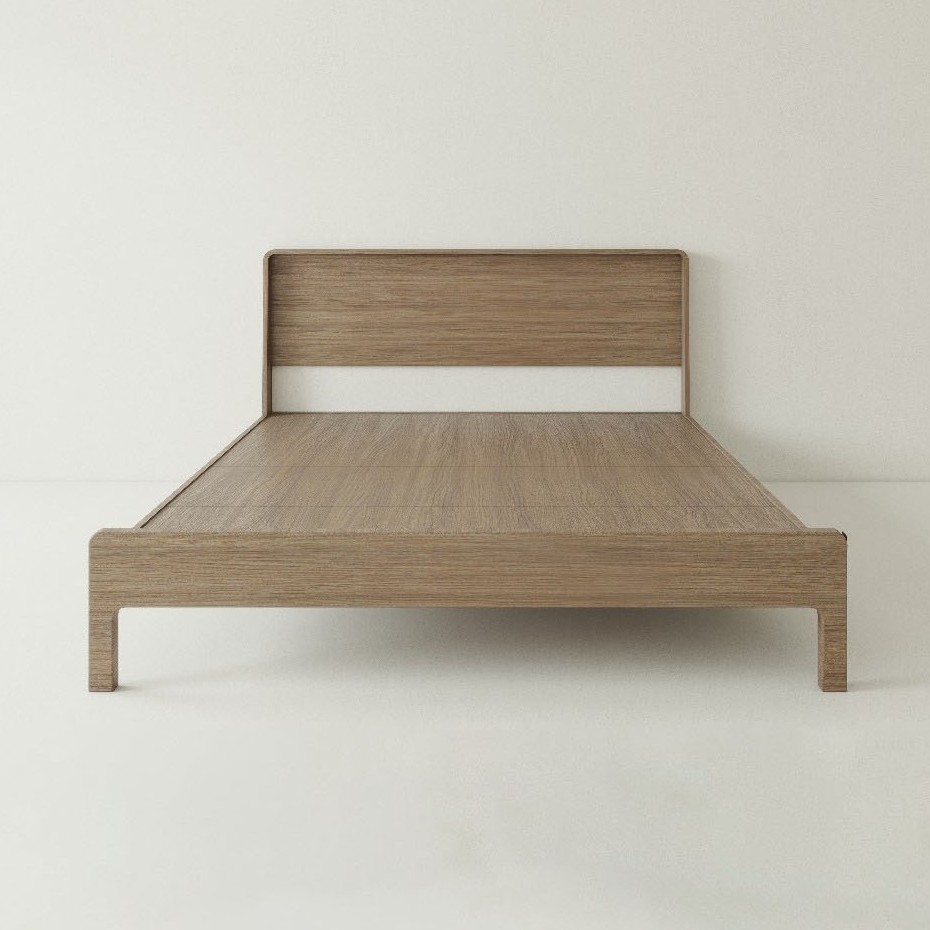 Giường Ngủ Gỗ Công Nghiệp MDF GNTD03