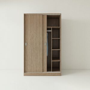 Tủ Quần Áo Gỗ Công Nghiệp Cánh Lùa TATD01