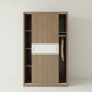 Tủ Quần Áo Gỗ Công Nghiệp MDF Cánh Lùa TATD05