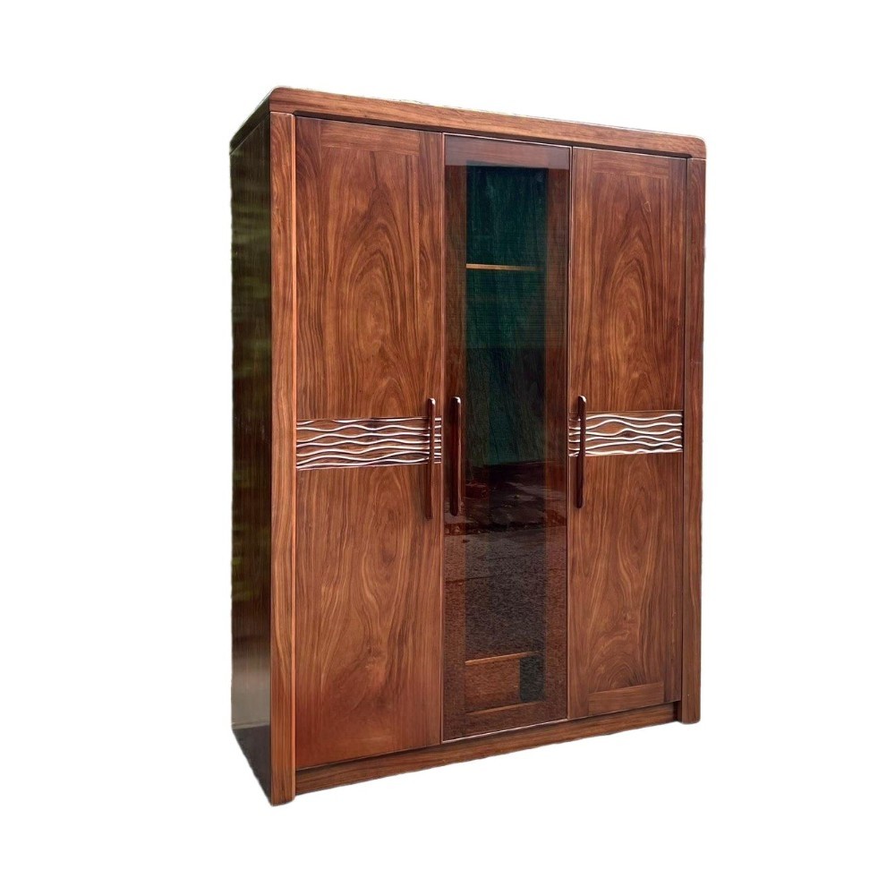 Tủ Quần Áo Gỗ Hương Xám 2 Cánh TATD29